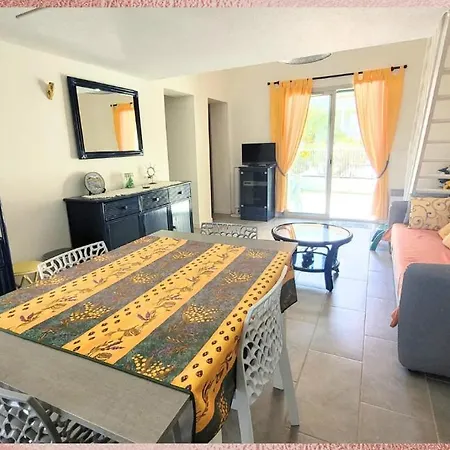 La Palmeraie, Maison 6pers En Avec Piscine A 300m Des Plages De Holiday home Valras-Plage